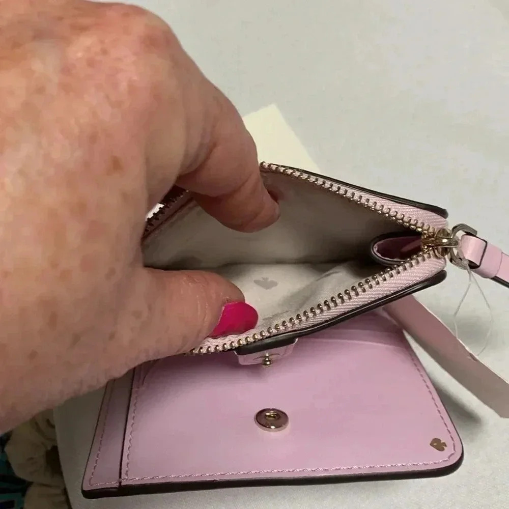 KATE SPADE ♠️ Parrot Wallet, NWT. Beautiful Color❣️ - Picture 5 of 5